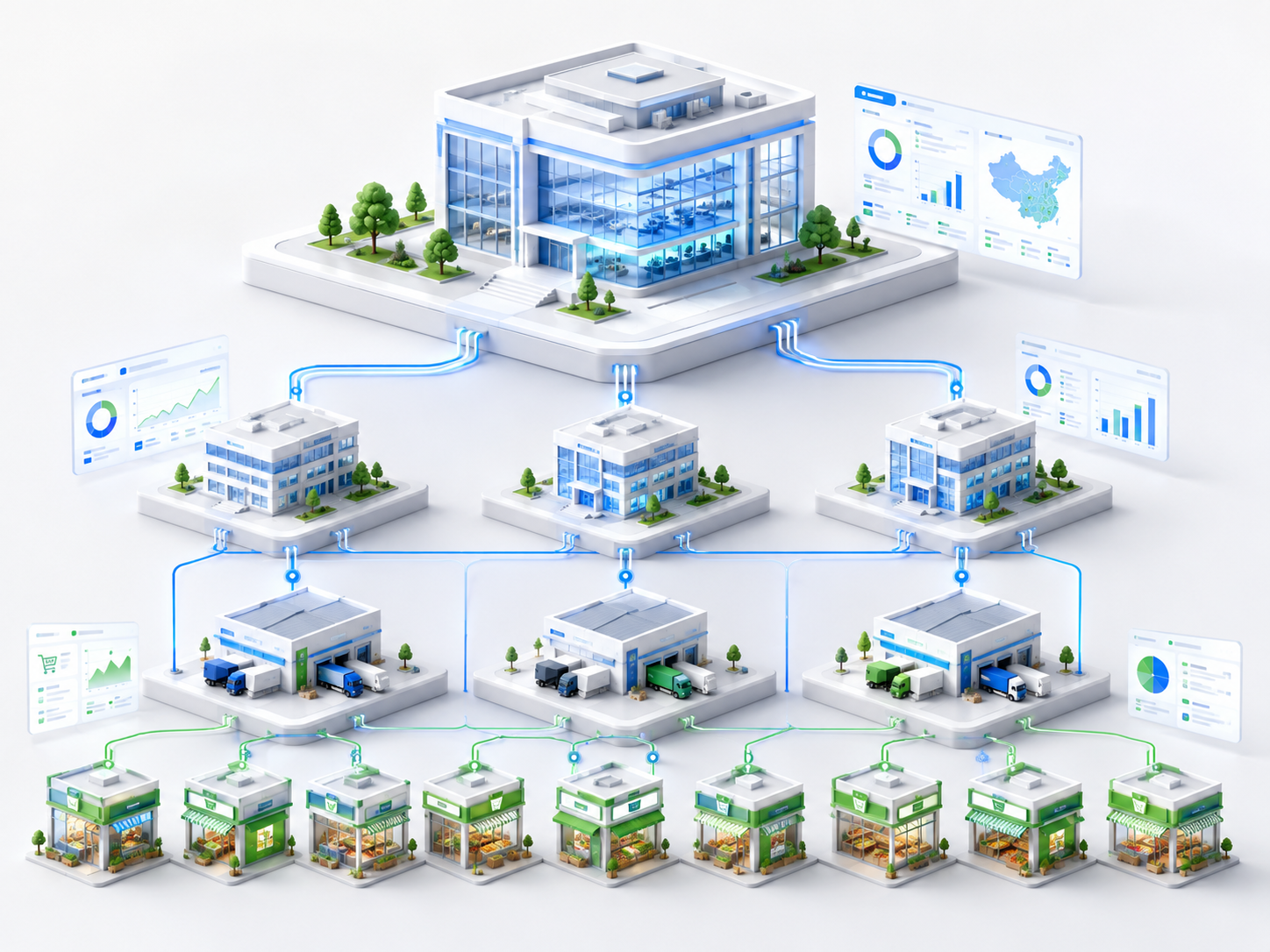 架｜可成长型机构管理体系示意图